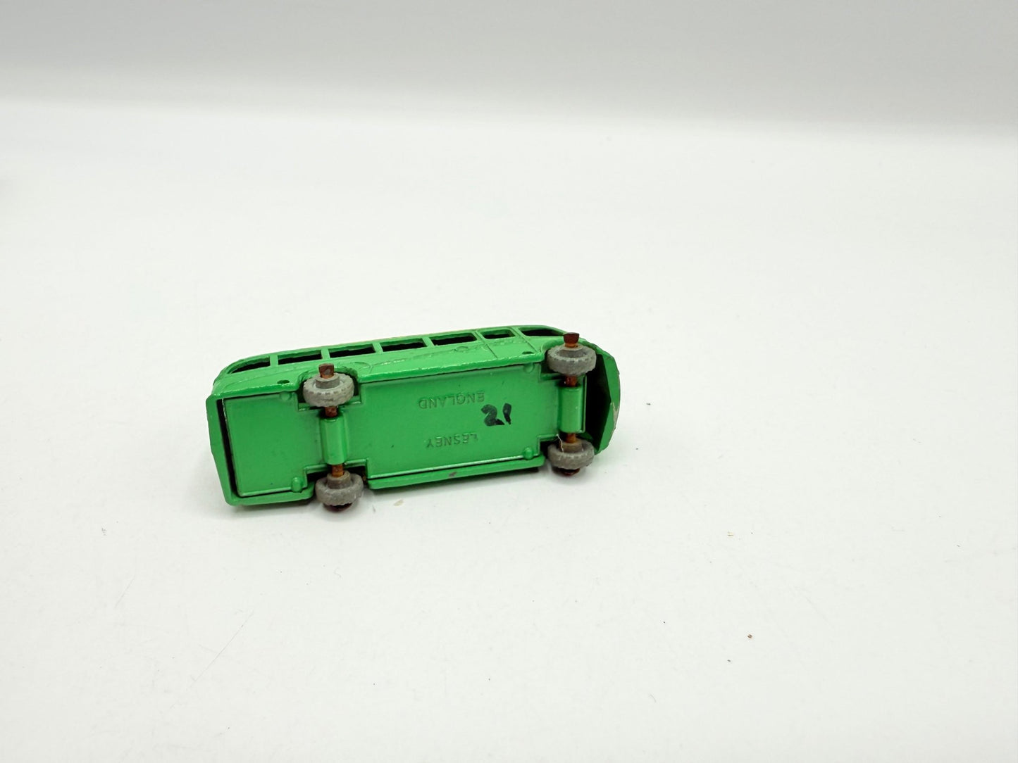 Matchbox Lesney 21a Bedford Coach (57mm) London to Glasgow - MW - Magic Matchbox