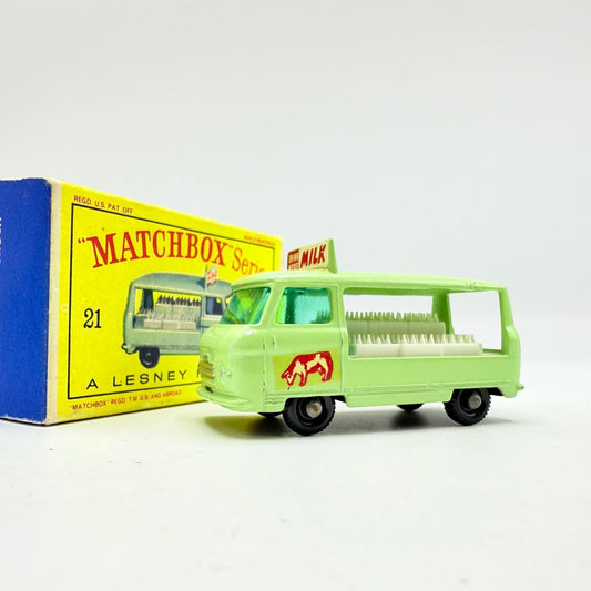 Matchbox Lesney 21c Commer Milk Float BPW Cow Decal - Magic Matchbox