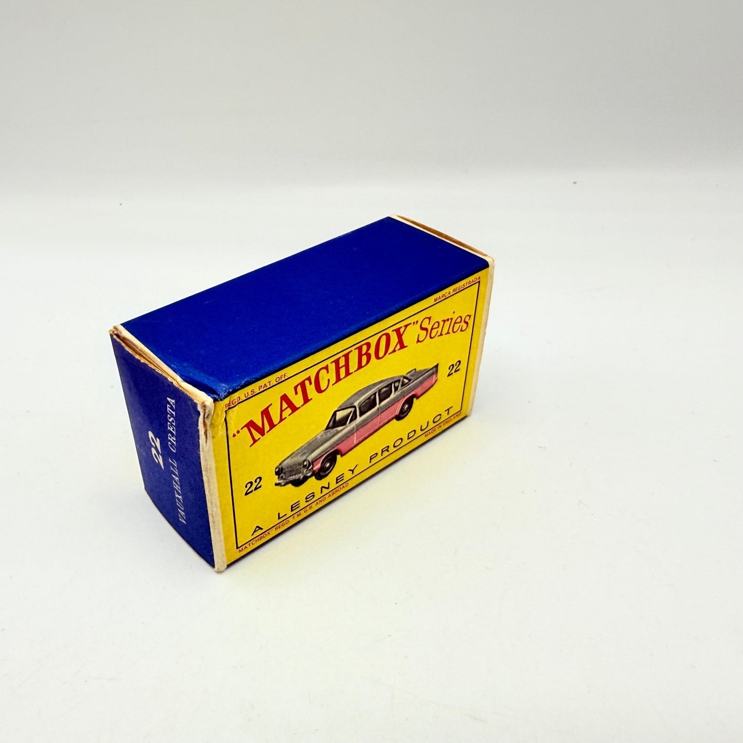 Matchbox Lesney 22b Vauxhall Cresta PA - Grey & Pink - Magic Matchbox