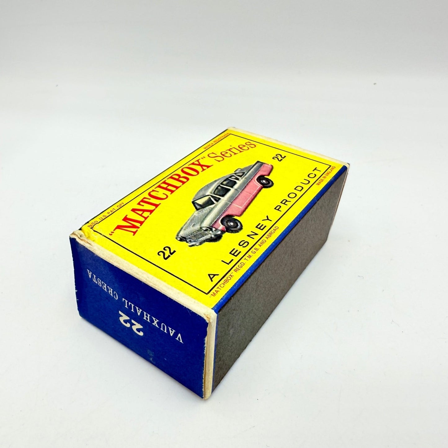 Matchbox Lesney 22b Vauxhall Cresta PA - Grey & Pink - Magic Matchbox