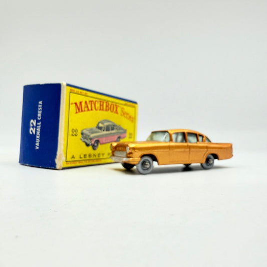 Matchbox Lesney 22b Vauxhall Cresta PA SPW Metallic Gold - Magic Matchbox