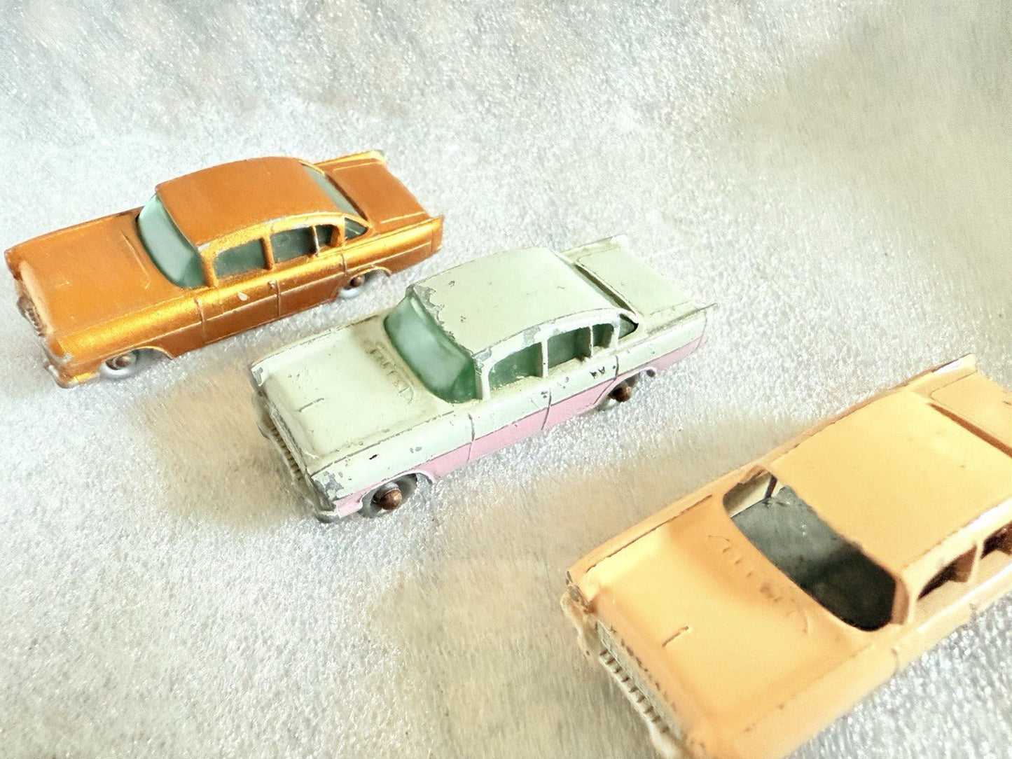 Matchbox Lesney 22b Vauxhall Cresta X 3 Play Worn Models - Magic Matchbox