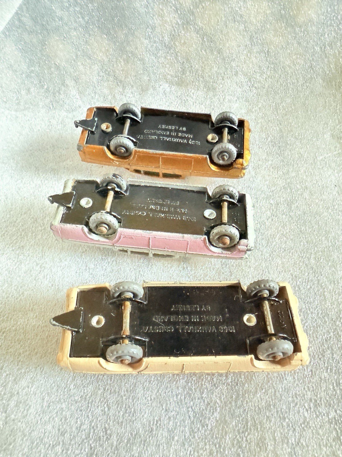 Matchbox Lesney 22b Vauxhall Cresta X 3 Play Worn Models - Magic Matchbox