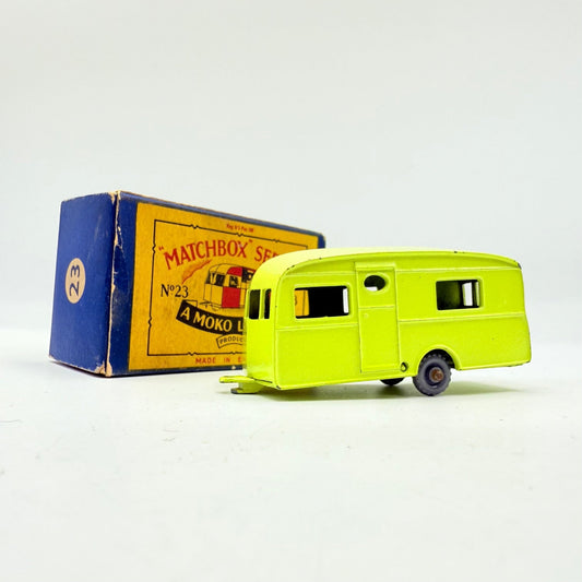 Matchbox Lesney 23b Berkeley Cavalier Caravan GPW - Magic Matchbox