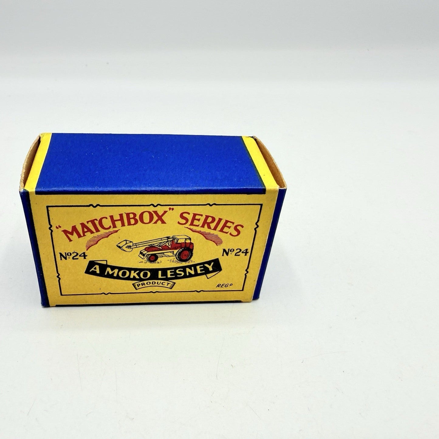 Matchbox Lesney 24a Weatherill Hydraulic Excavator & Original Box - Magic Matchbox