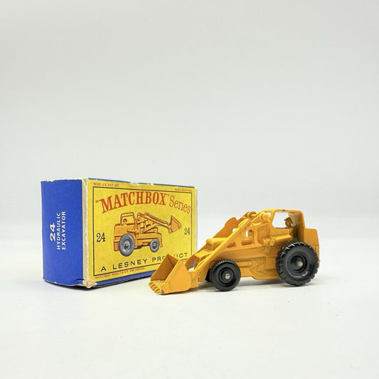 Matchbox Lesney 24b Weatherill Hydraulic Excavator BPW - Magic Matchbox