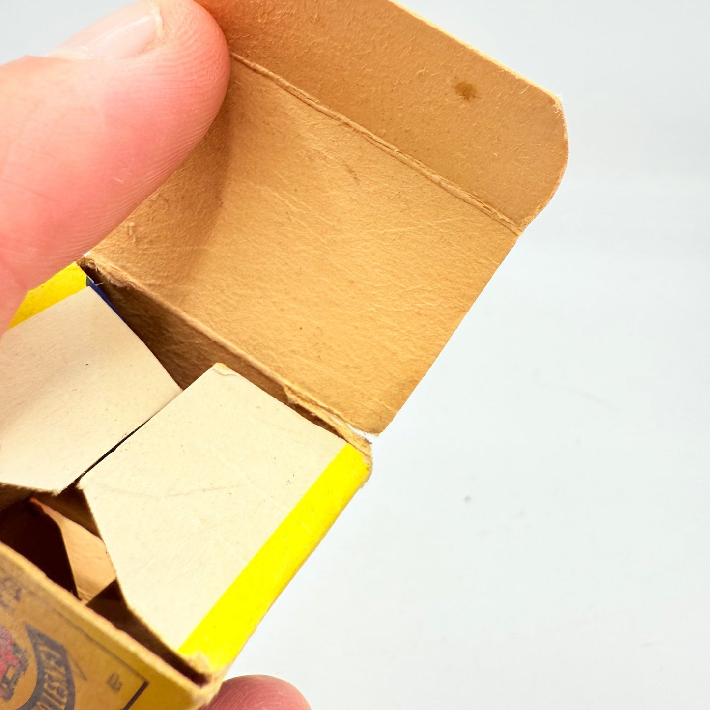 Matchbox Lesney 25a Bedford Dunlop Van Empty Original Box - Magic Matchbox