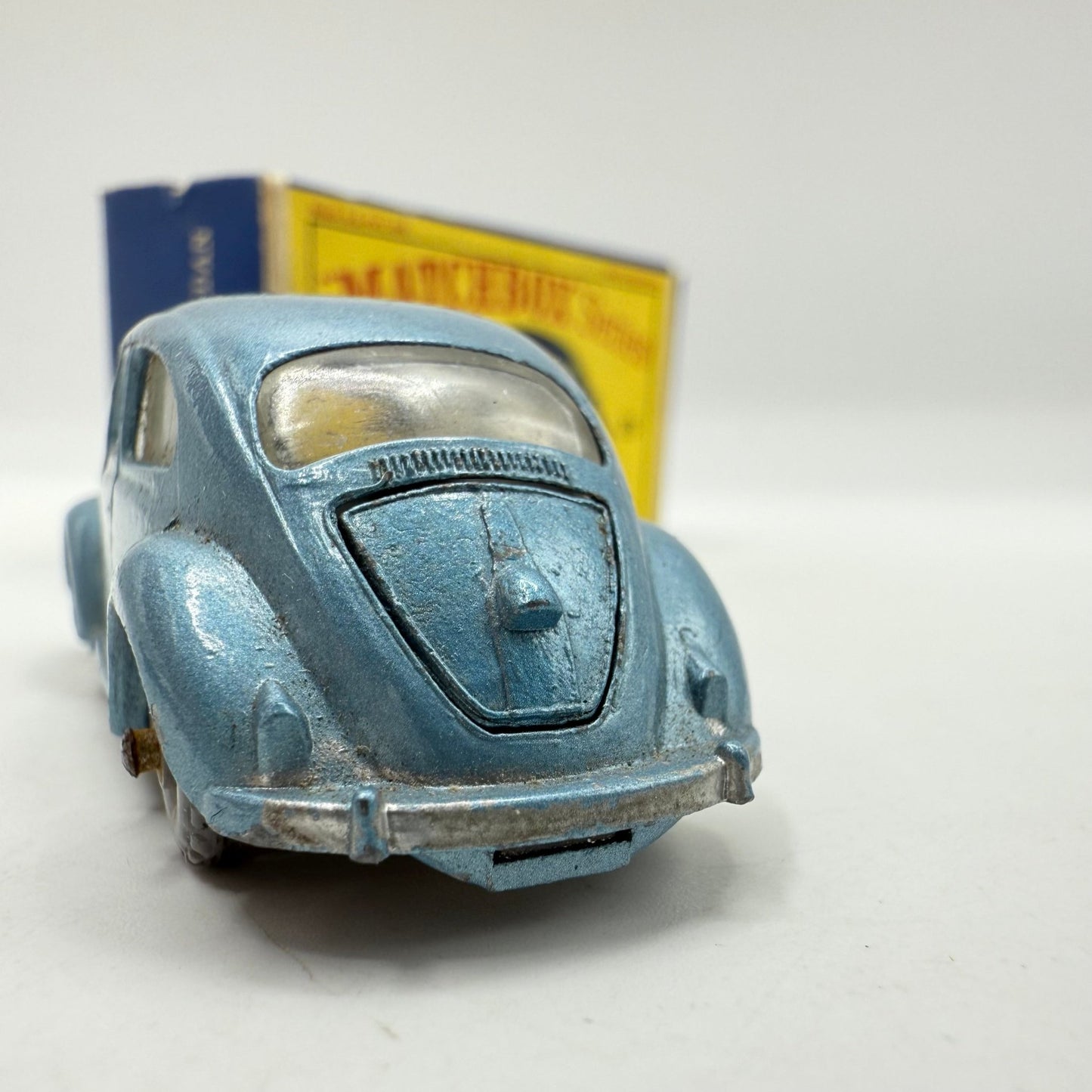 Matchbox Lesney 25b Volkswagen Beetle MIS - SPELT BASE - Magic Matchbox