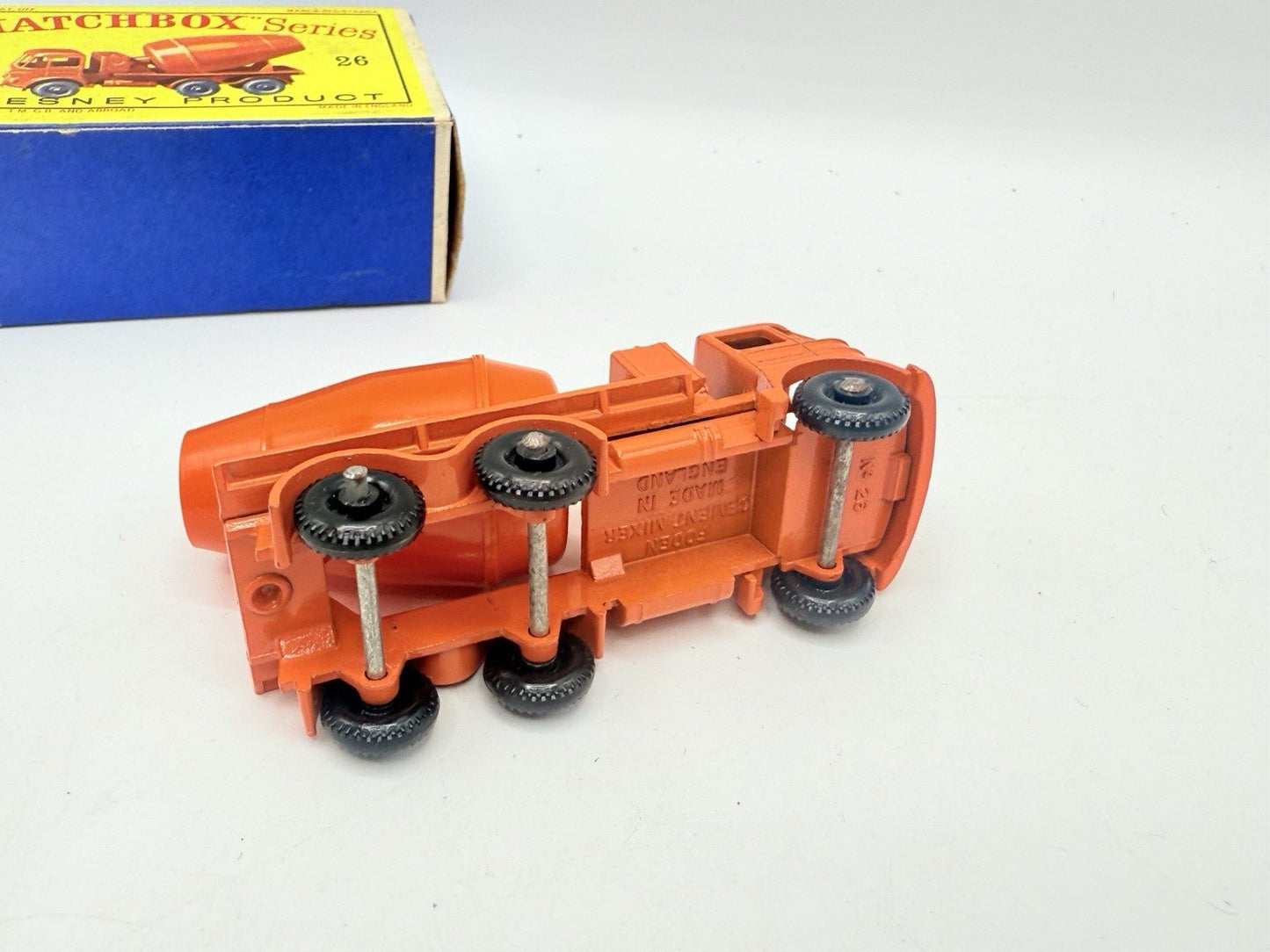 Matchbox Lesney 26b Foden Cement Mixer BPW - Magic Matchbox