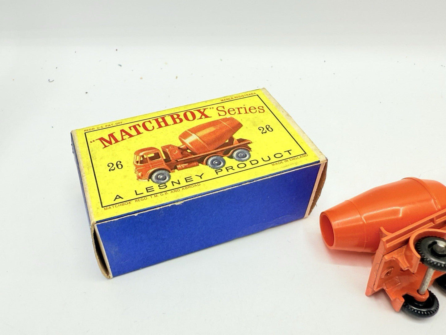 Matchbox Lesney 26b Foden Cement Mixer BPW - Magic Matchbox