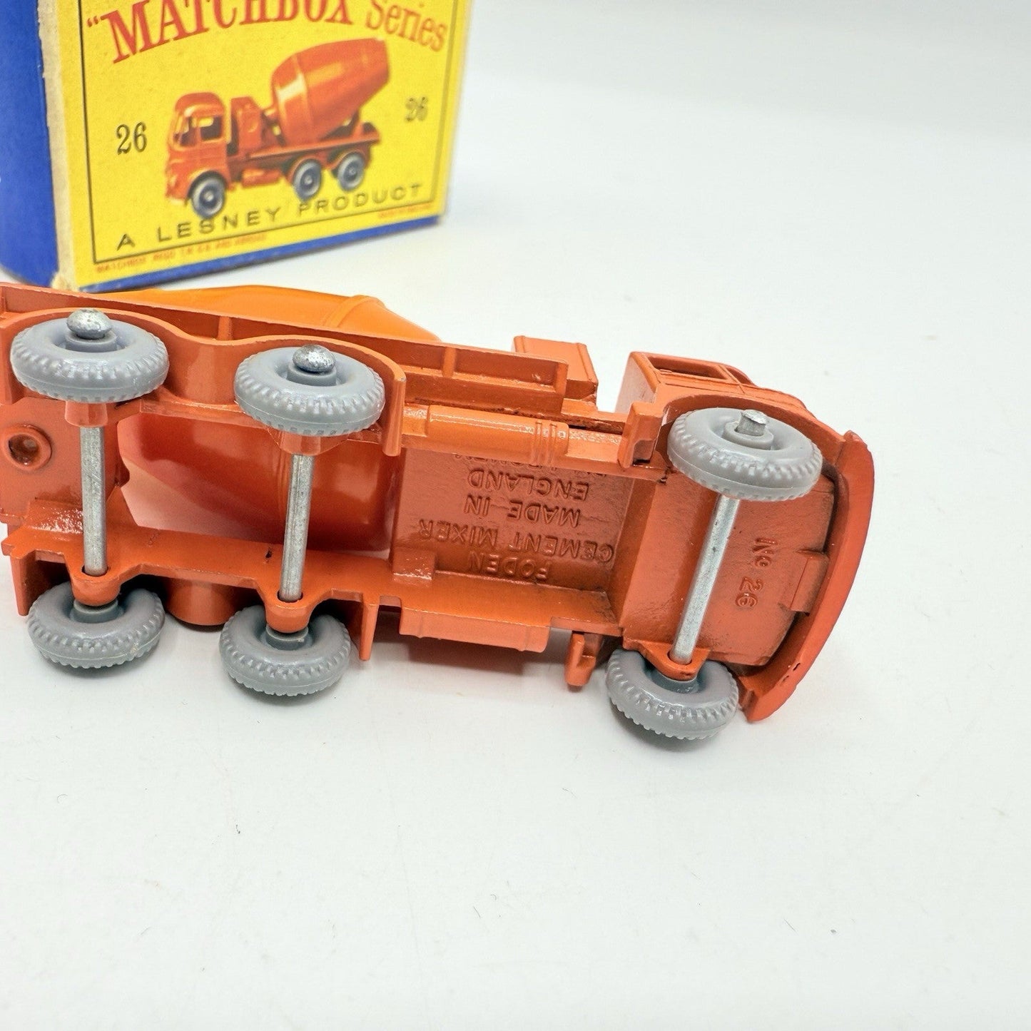 Matchbox Lesney 26b Foden Cement Mixer GPW - Magic Matchbox