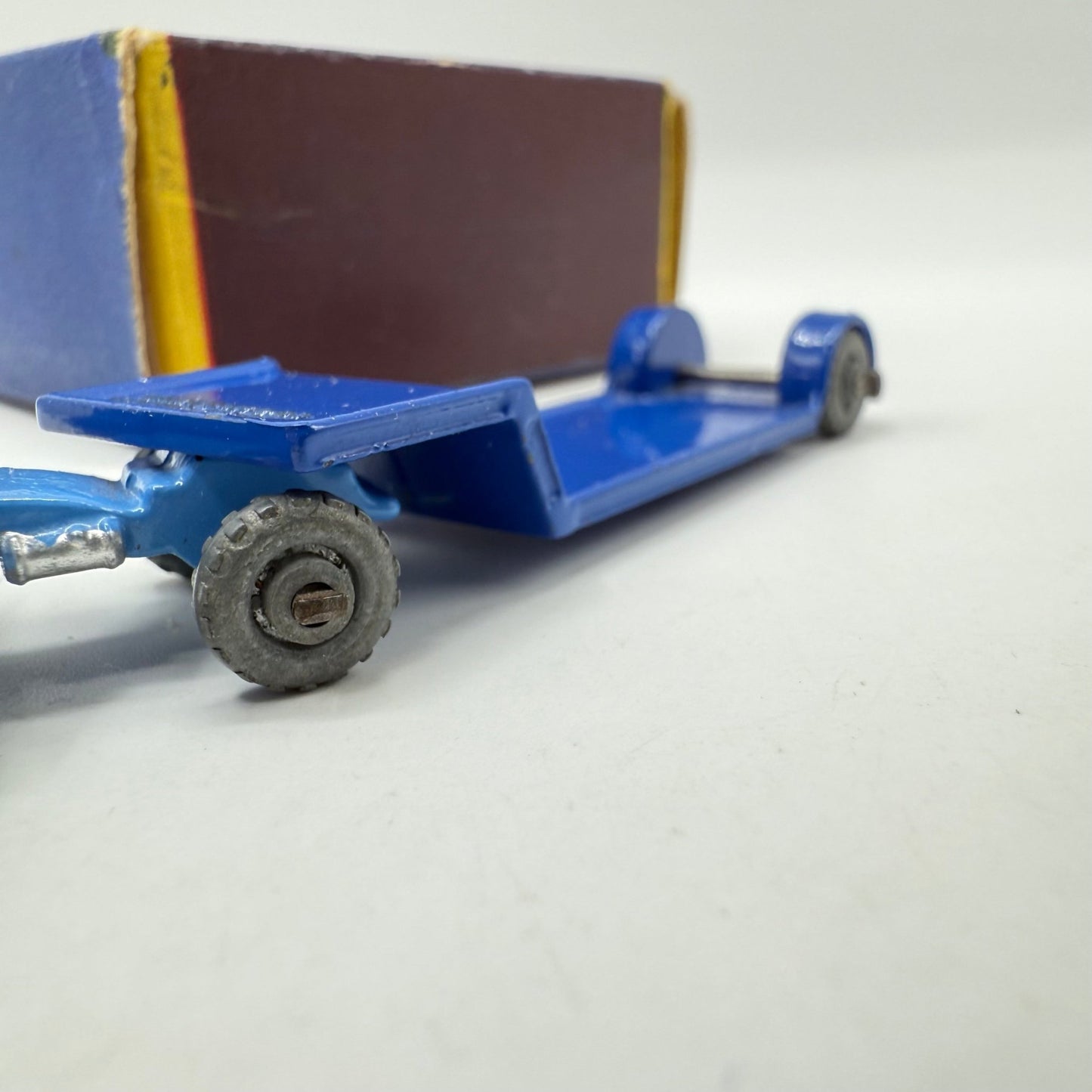 Matchbox Lesney 27a Bedford Articulated Low Loader SC1 BLUE - Magic Matchbox