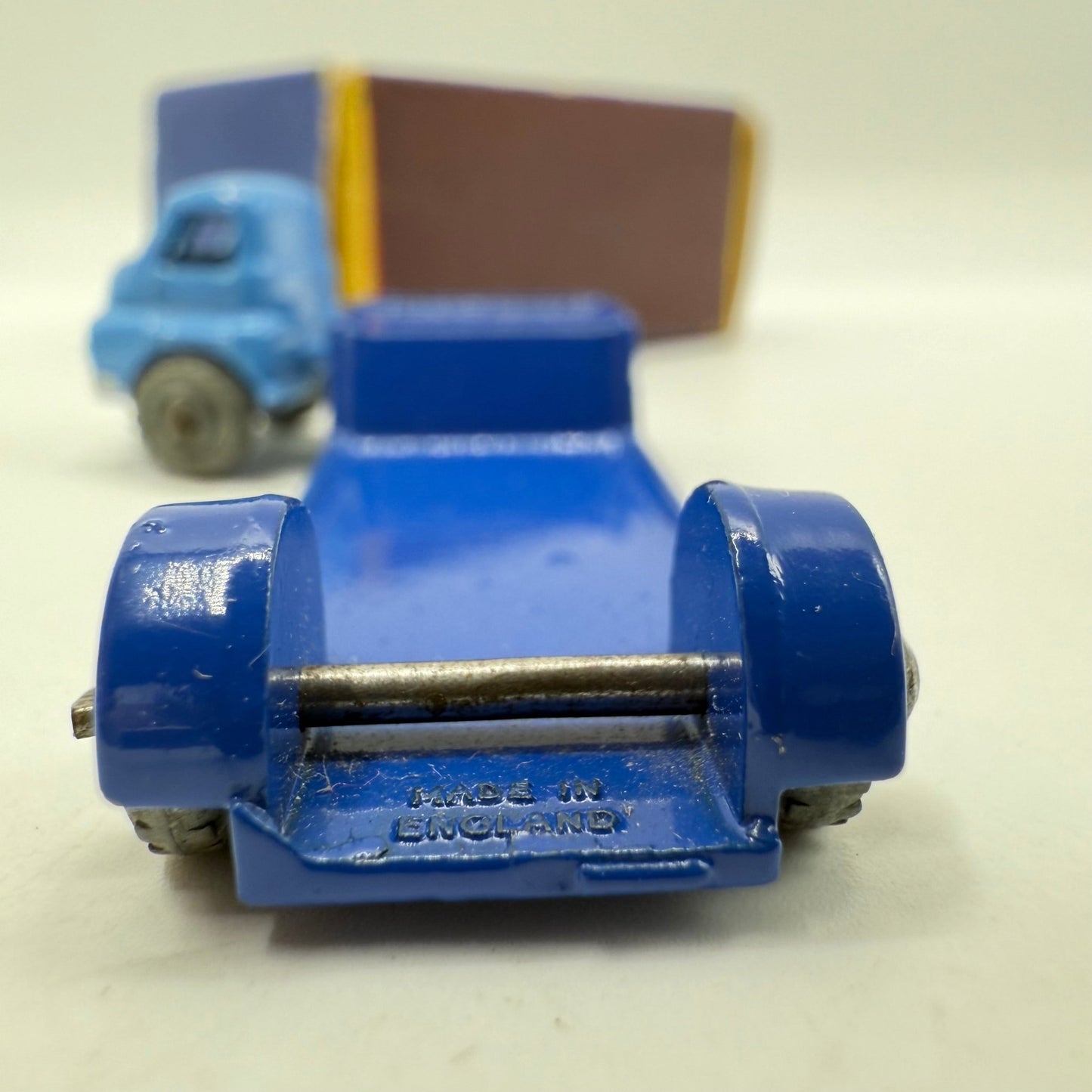Matchbox Lesney 27a Bedford Articulated Low Loader SC1 BLUE - Magic Matchbox