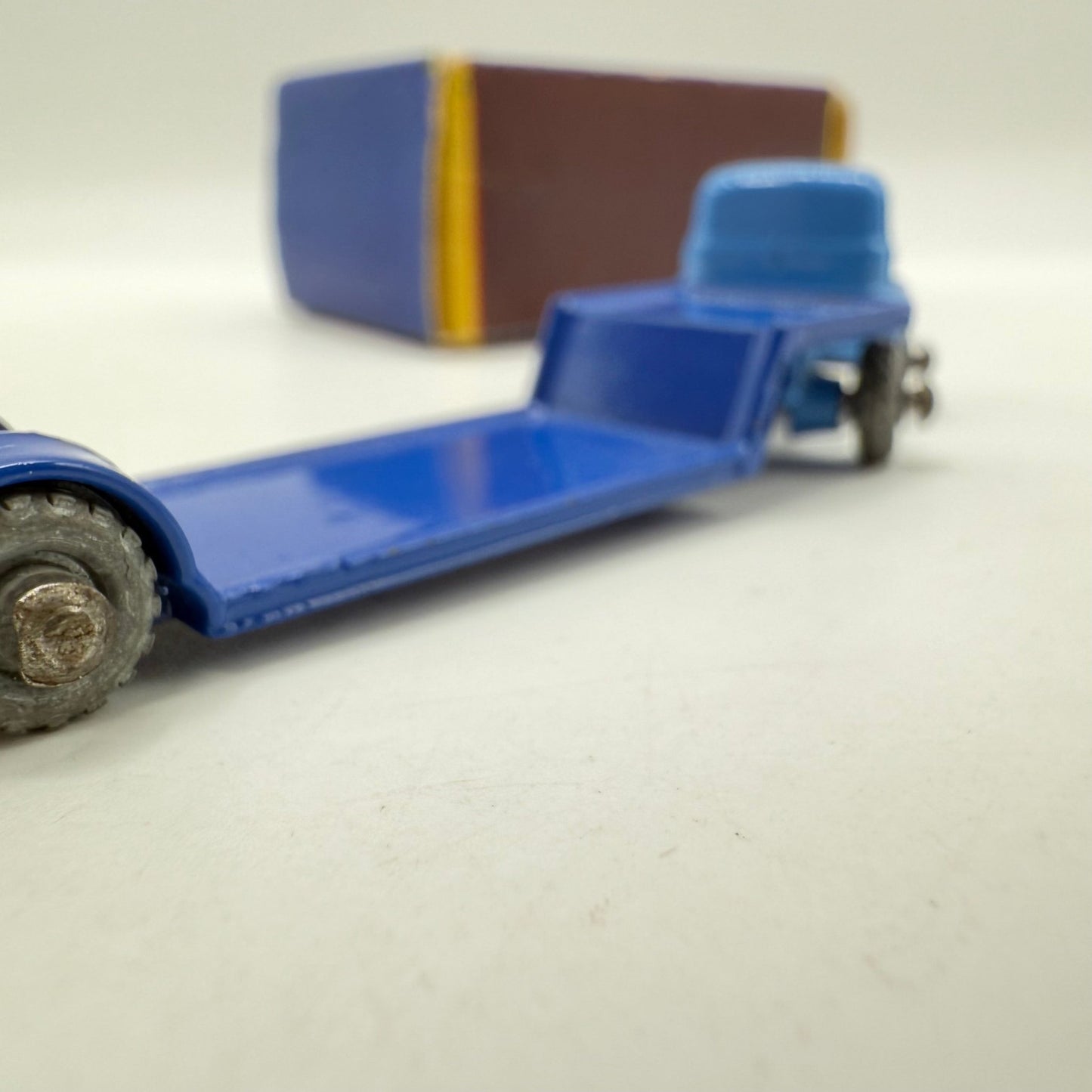 Matchbox Lesney 27a Bedford Articulated Low Loader SC1 BLUE - Magic Matchbox