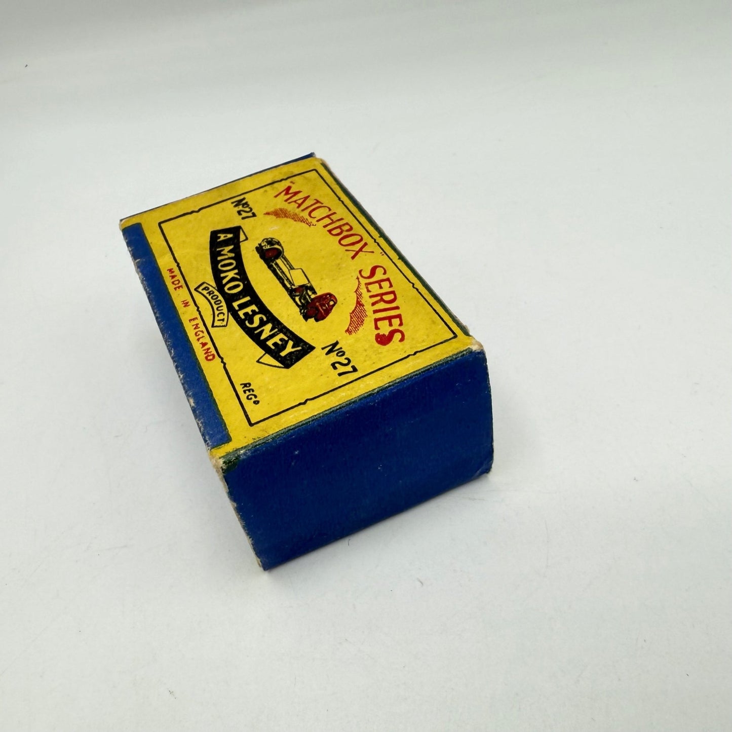 Matchbox Lesney 27a Bedford Articulated Low Loader SC1 BLUE - Magic Matchbox
