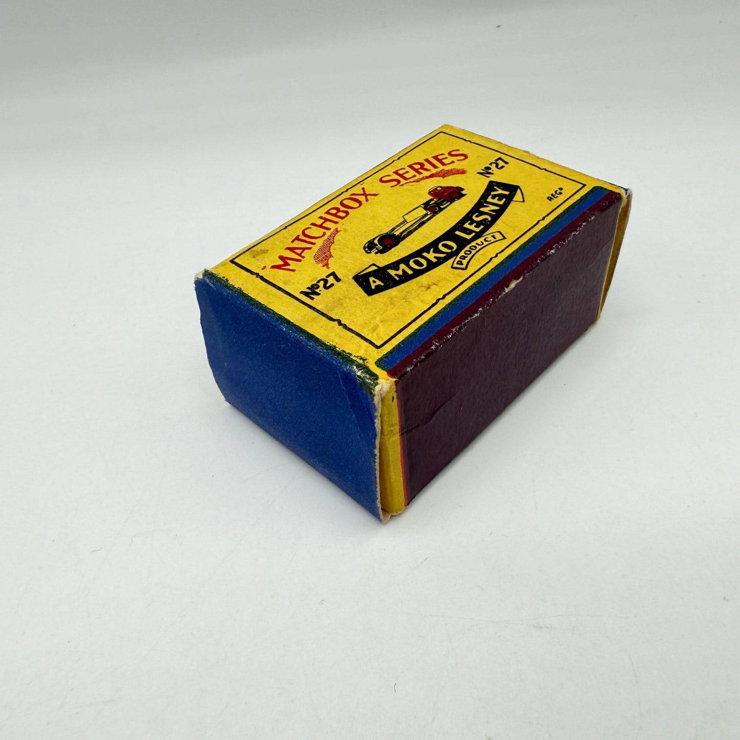 Matchbox Lesney 27a Bedford Articulated Low Loader SC1 BLUE - Magic Matchbox