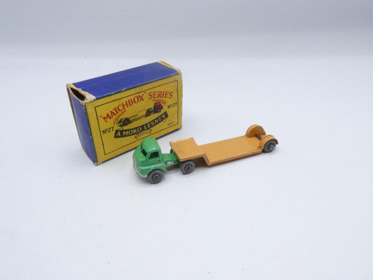 Matchbox Lesney 27a Bedford Low Loader MW - Magic Matchbox