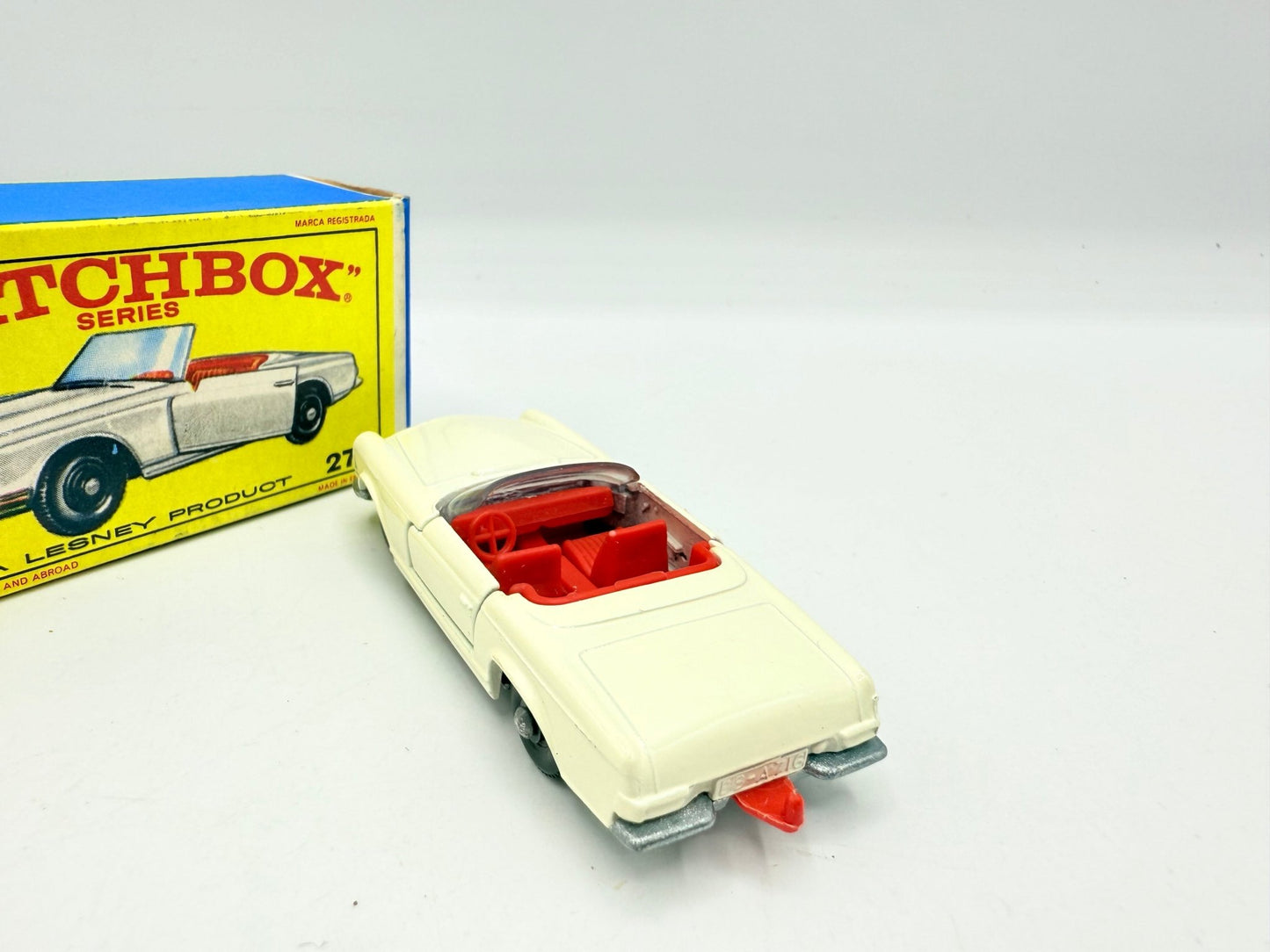 Matchbox Lesney 27d Mercedes Benz 230SL - Magic Matchbox