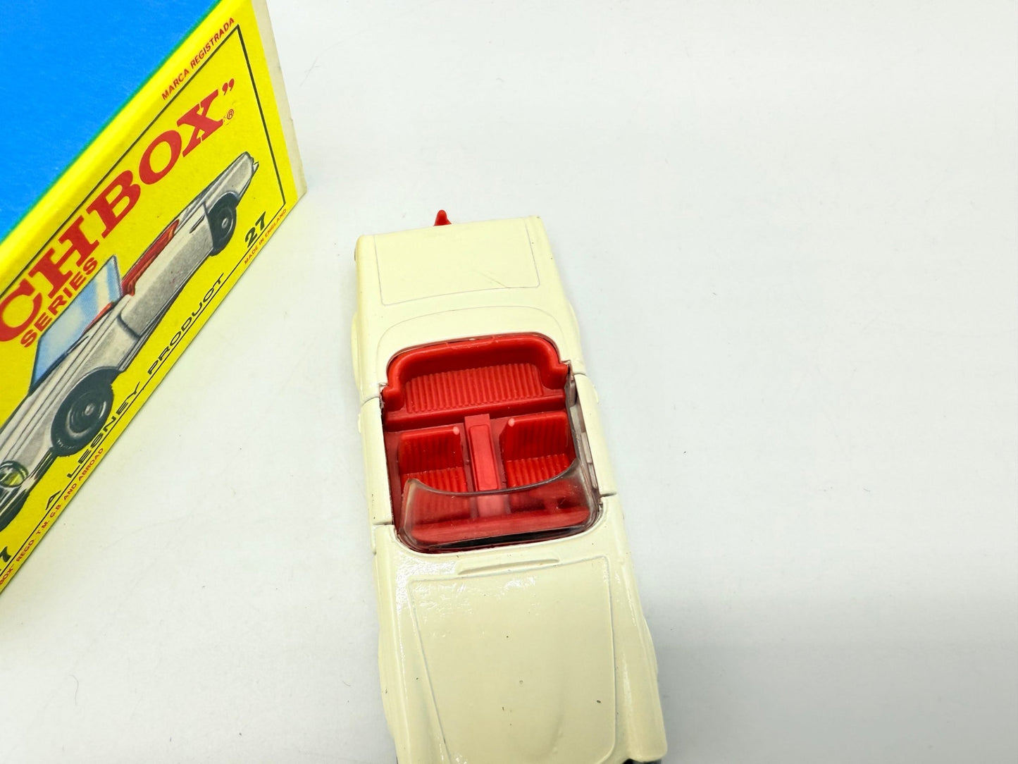 Matchbox Lesney 27d Mercedes - Benz 230SL - Magic Matchbox