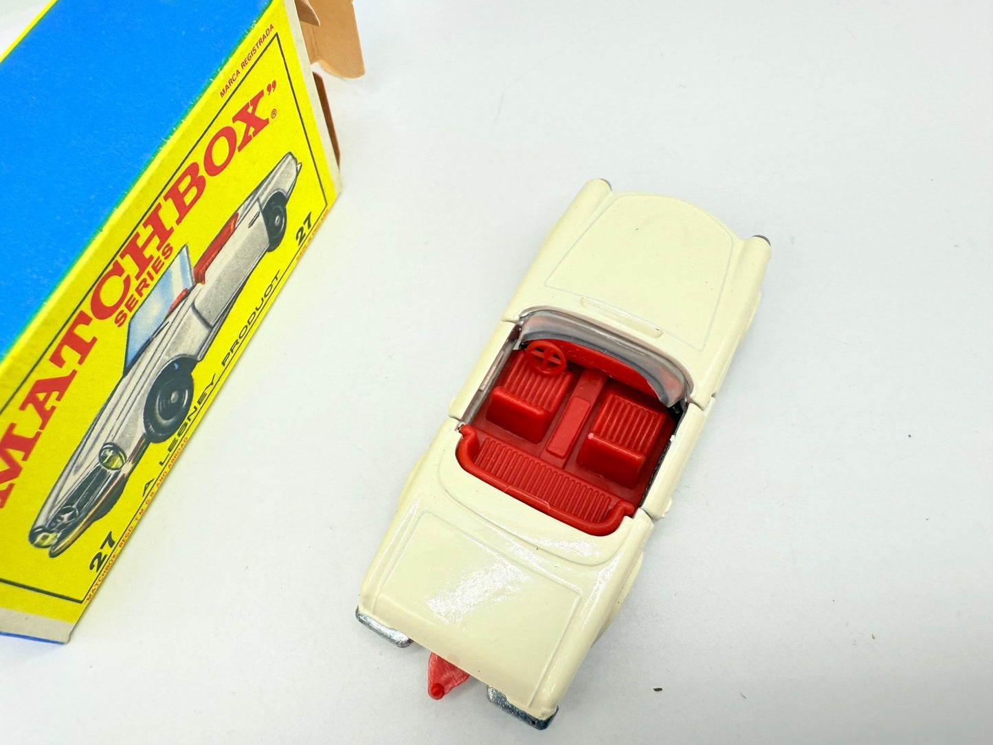 Matchbox Lesney 27d Mercedes - Benz 230SL - Magic Matchbox
