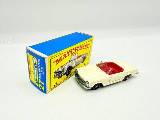 Matchbox Lesney 27d Mercedes - Benz 230SL - Magic Matchbox