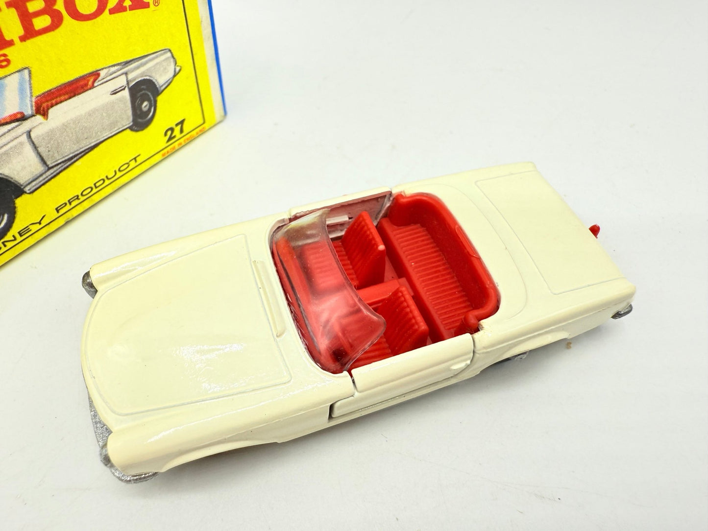Matchbox Lesney 27d Mercedes Benz 230SL - Magic Matchbox