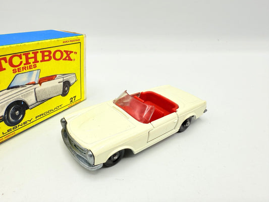 Matchbox Lesney 27d Mercedes - Benz 230SL - Magic Matchbox