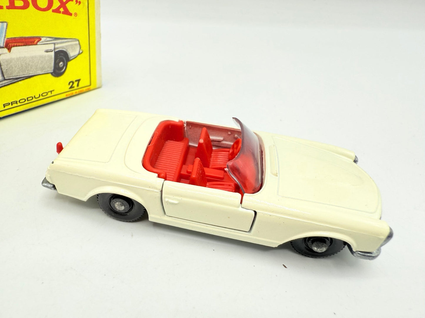 Matchbox Lesney 27d Mercedes - Benz 230SL - Magic Matchbox