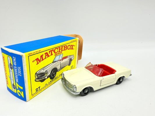 Matchbox Lesney 27d Mercedes - Benz 230SL - Magic Matchbox