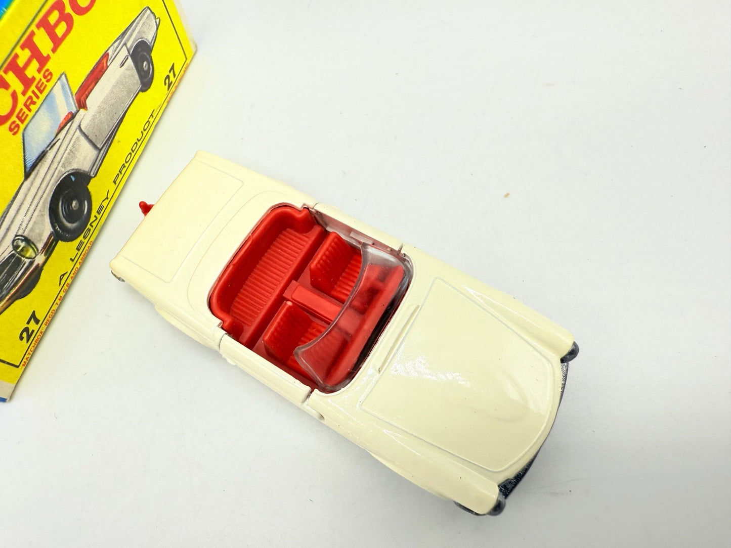 Matchbox Lesney 27d Mercedes - Benz 230SL - Magic Matchbox