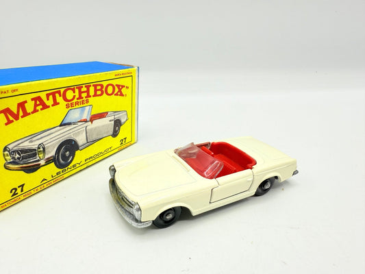 Matchbox Lesney 27d Mercedes Benz 230SL - Magic Matchbox