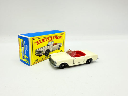 Matchbox Lesney 27d Mercedes - Benz 230SL - Magic Matchbox