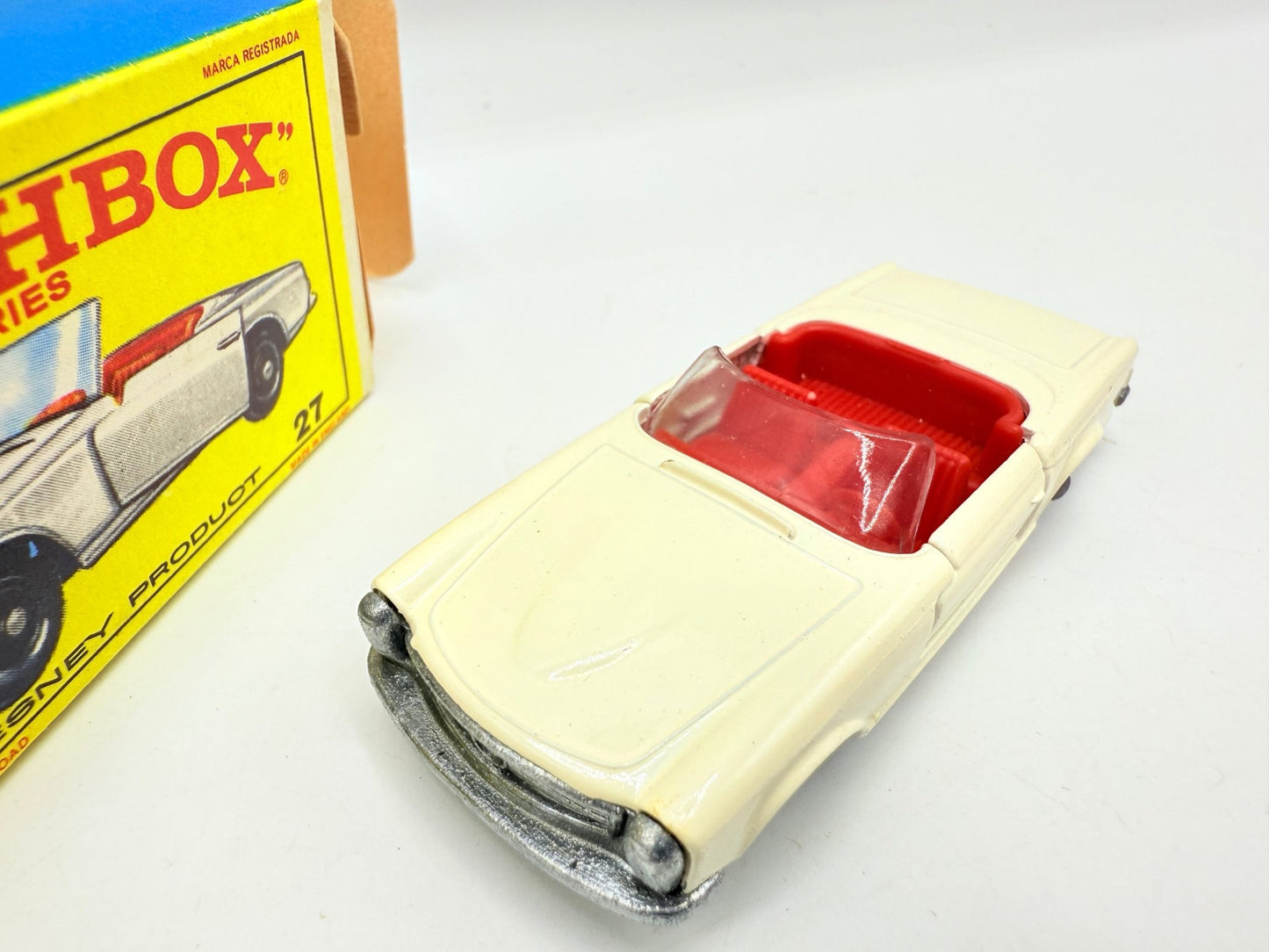 Matchbox Lesney 27d Mercedes - Benz 230SL - Magic Matchbox