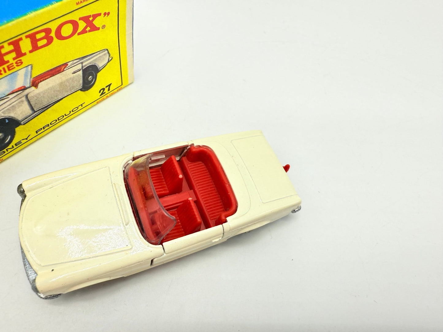 Matchbox Lesney 27d Mercedes - Benz 230SL - Magic Matchbox