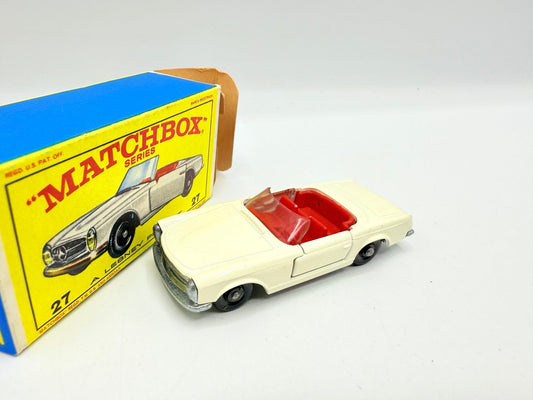 Matchbox Lesney 27d Mercedes - Benz 230SL - Magic Matchbox