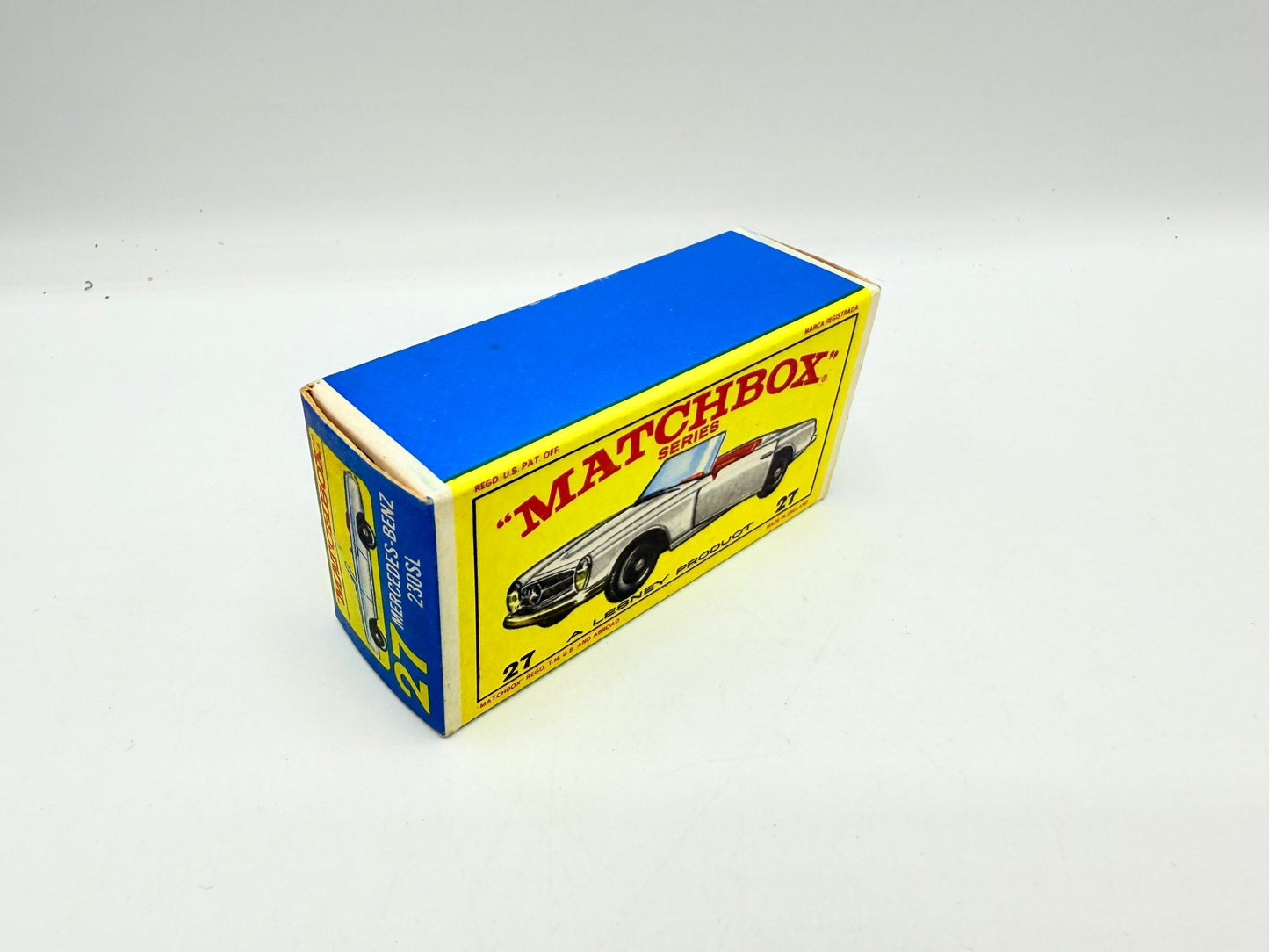Matchbox Lesney 27d Mercedes - Benz 230SL - Magic Matchbox