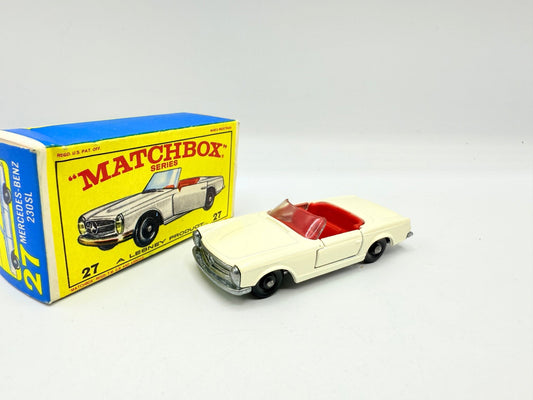 Matchbox Lesney 27d Mercedes - Benz 230SL - Magic Matchbox