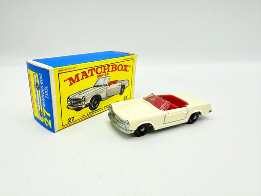 Matchbox Lesney 27d Mercedes - Benz 230SL - Magic Matchbox