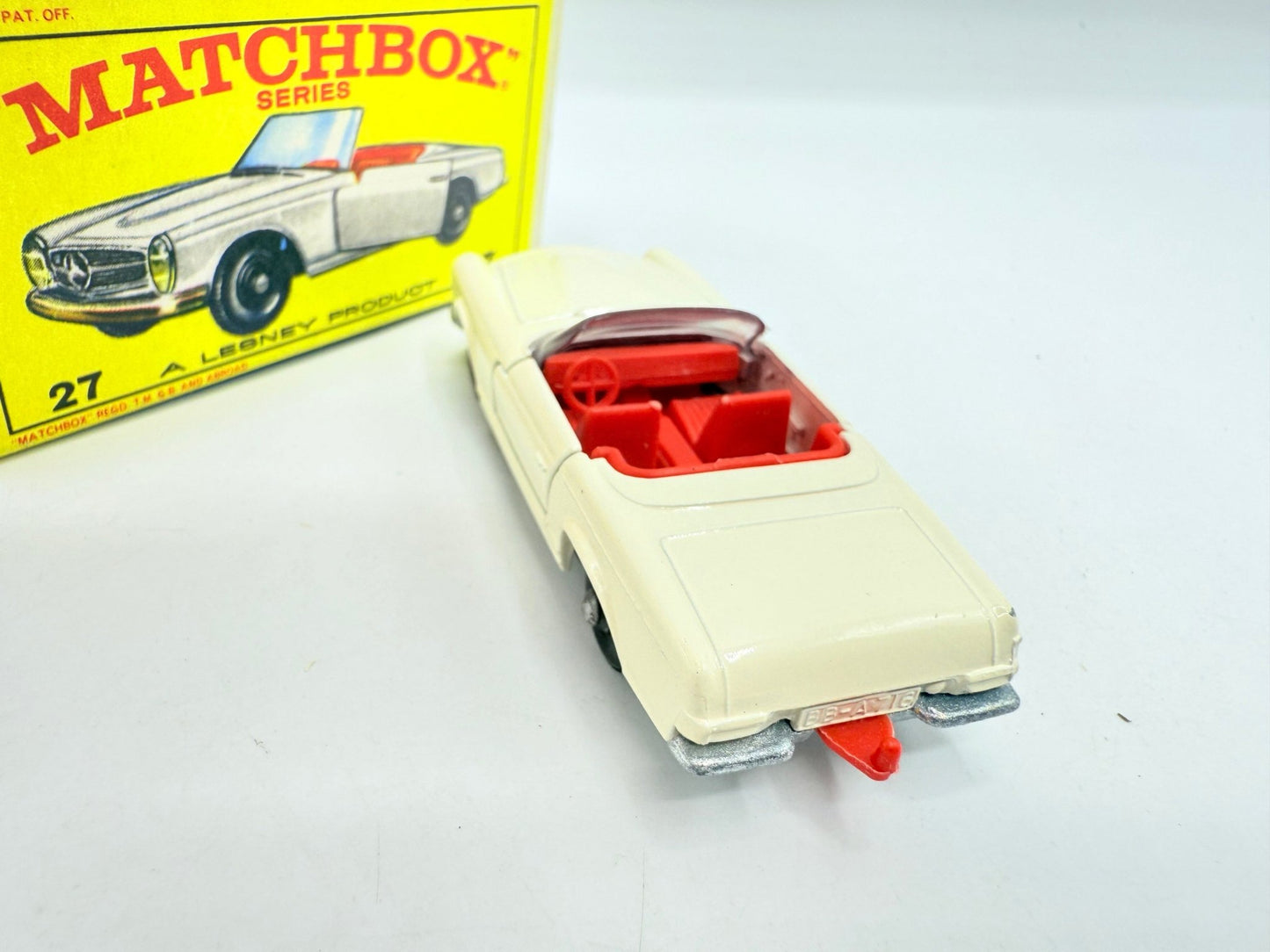 Matchbox Lesney 27d Mercedes - Benz 230SL - Magic Matchbox