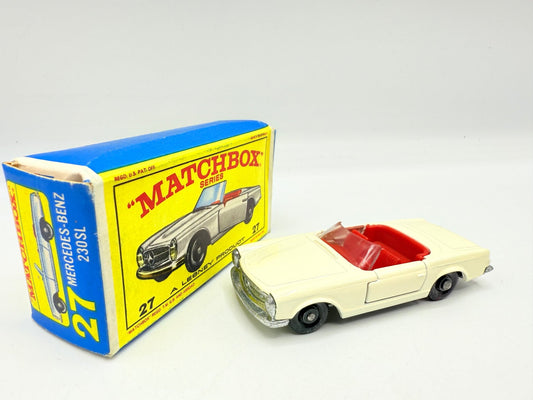 Matchbox Lesney 27d Mercedes - Benz 230SL - Magic Matchbox