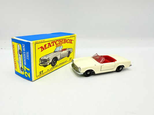 Matchbox Lesney 27d Mercedes - Benz 230SL - Magic Matchbox