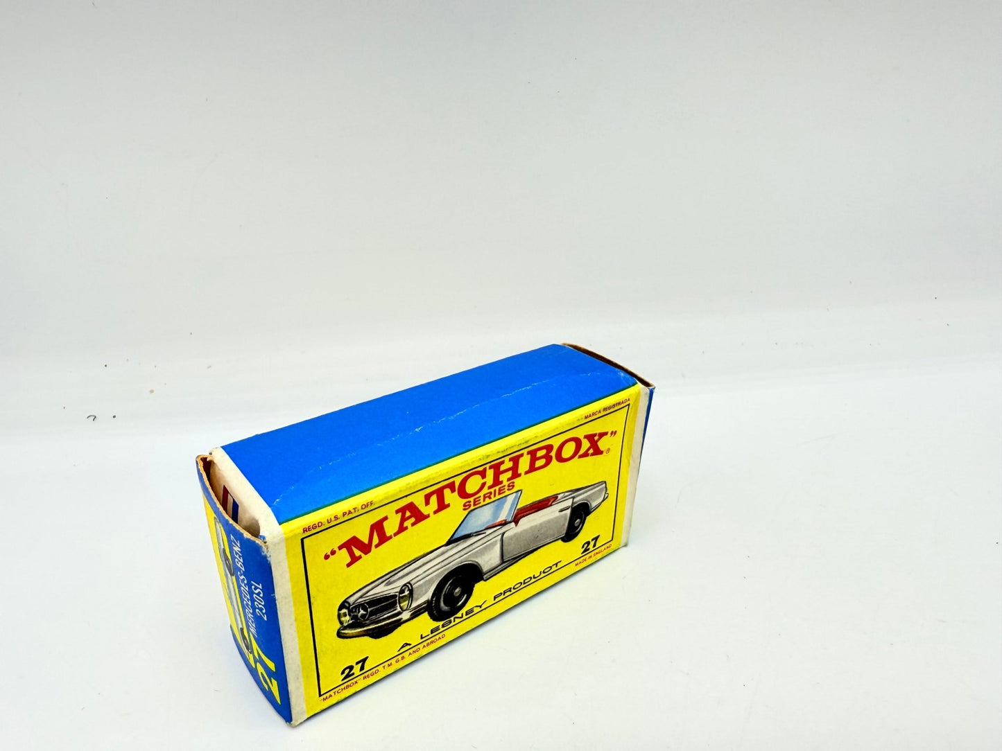Matchbox Lesney 27d Mercedes - Benz 230SL - Magic Matchbox