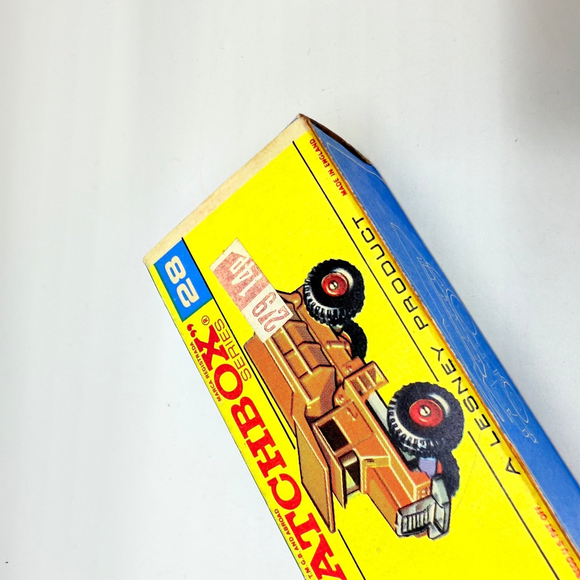 Matchbox Lesney 28d Mack Dump Truck With Red Hubs F Box - Magic Matchbox