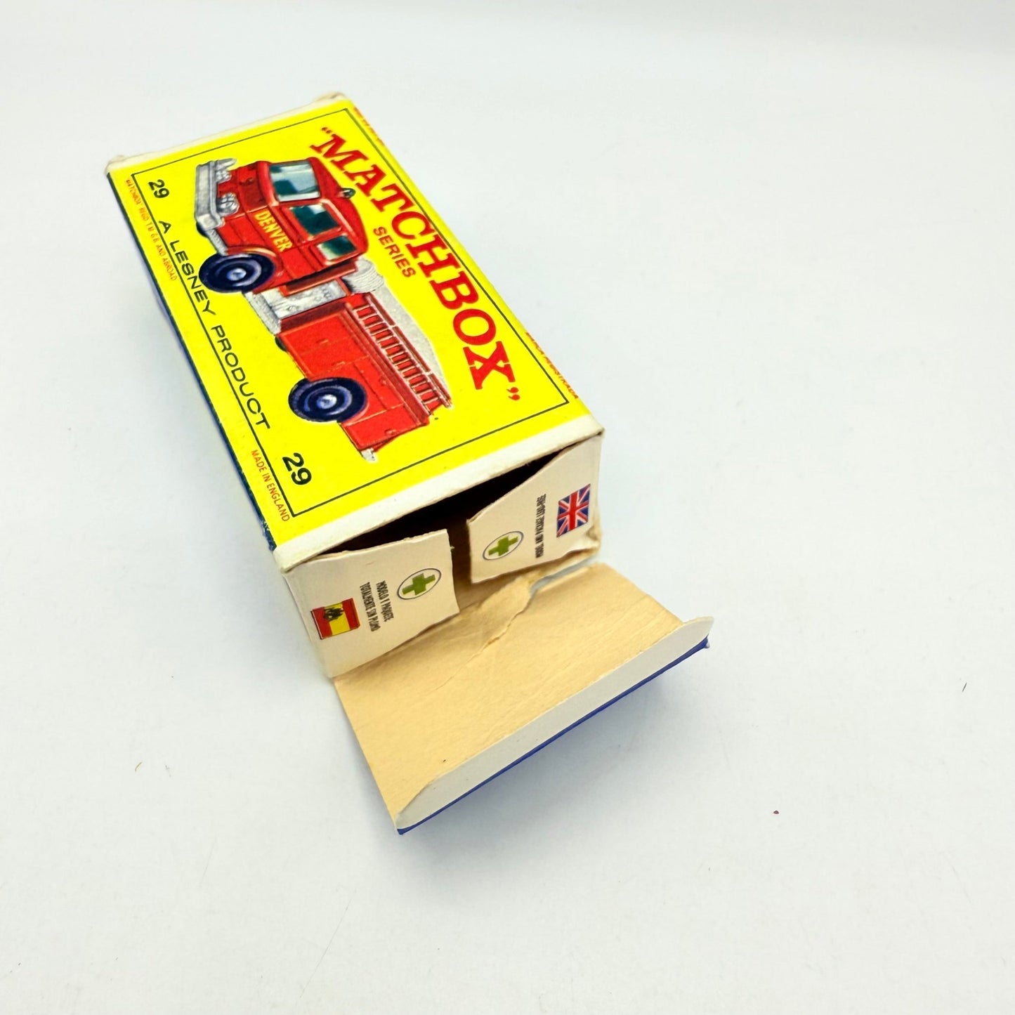 Matchbox Lesney 29c Denver Fire Pumper Truck - Magic Matchbox