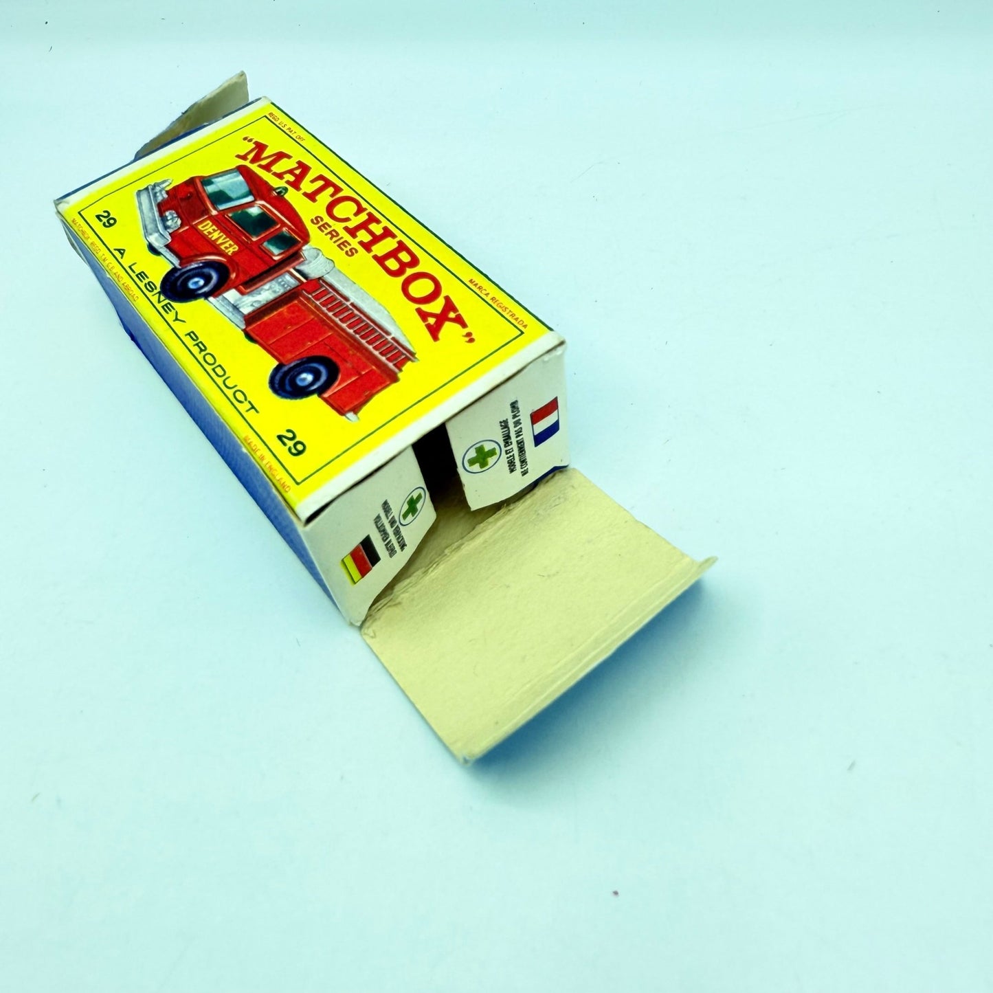 Matchbox Lesney 29c Denver Fire Pumper Truck - Magic Matchbox