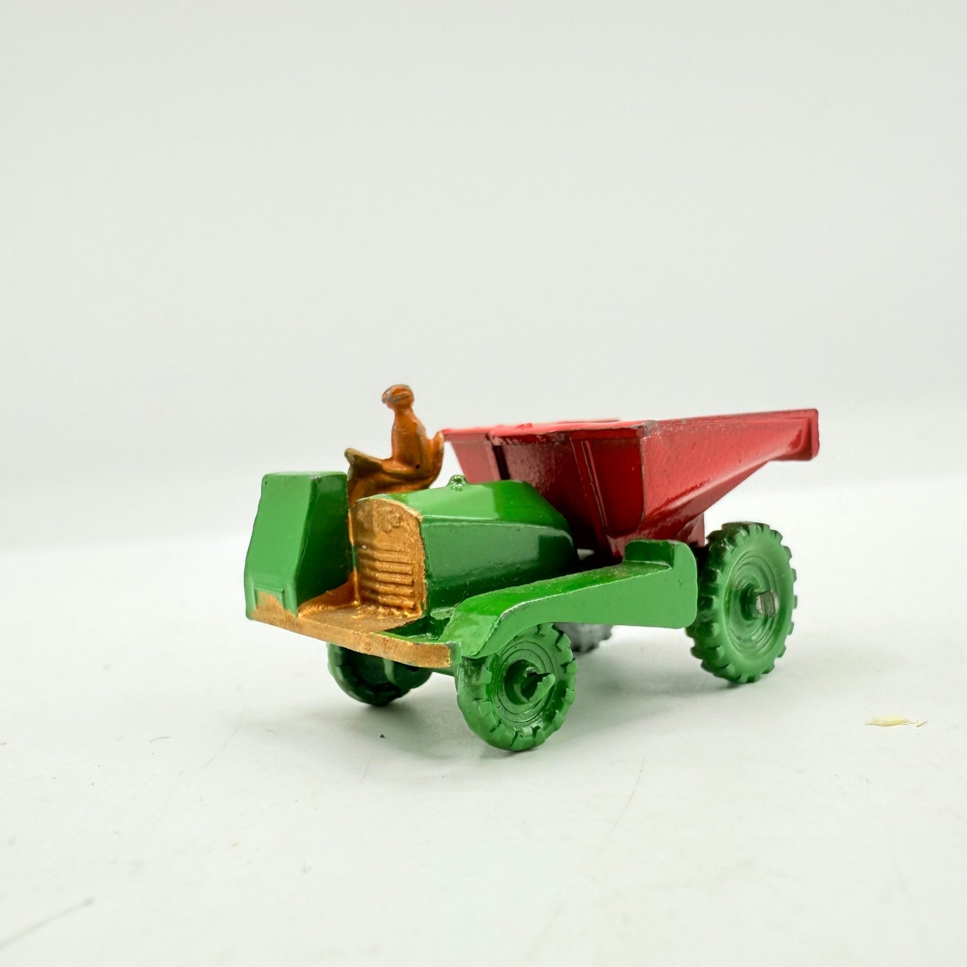 Matchbox Lesney 2a Dumper 1st Issue with Metal Green Wheels VG - Magic Matchbox