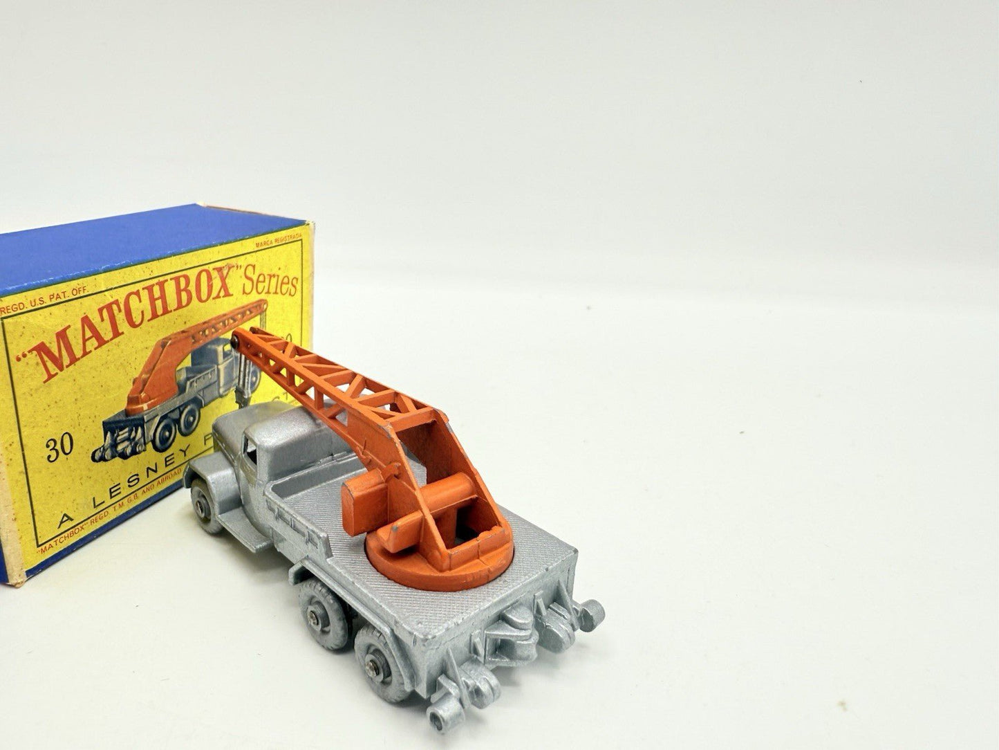 Matchbox Lesney 30b Magirus Deutz Crane Lorry SPW Near Mint Boxed - Magic Matchbox