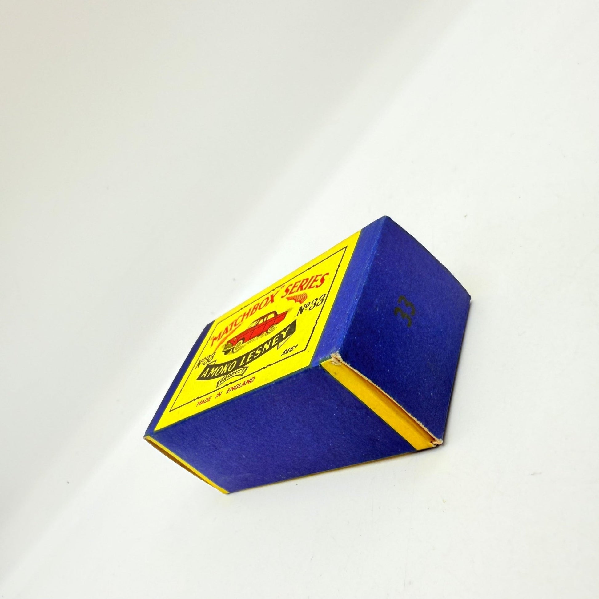 Matchbox Lesney 33a Ford Zodiac MATT PAINT Dark Green MW - Magic Matchbox