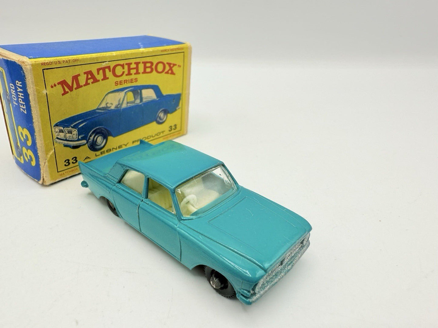 Matchbox Lesney 33b Ford Zephyr 6 BPW - Magic Matchbox