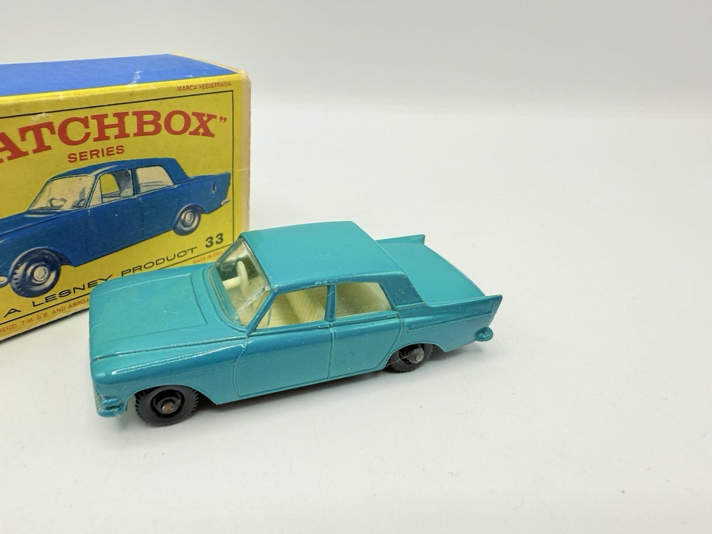 Matchbox Lesney 33b Ford Zephyr 6 BPW - Magic Matchbox